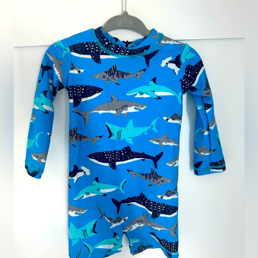 Harley Rashguard shark print
